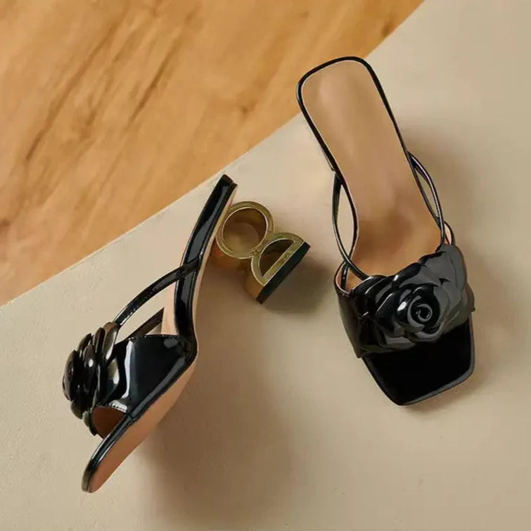 Rosette Heels