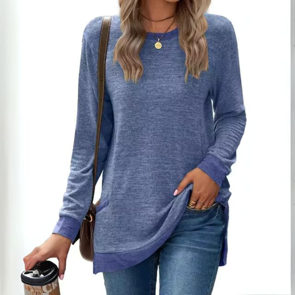 Tara | Womens Lightweight Sweatshirt, Relaxed Loose Fit | Soft Natural Materials | Green, Gray, Black and More S-XXL