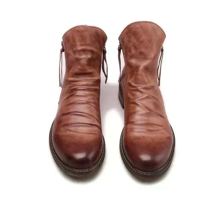 Bernardo Cavallino | Leather-Like boots with stitched detail