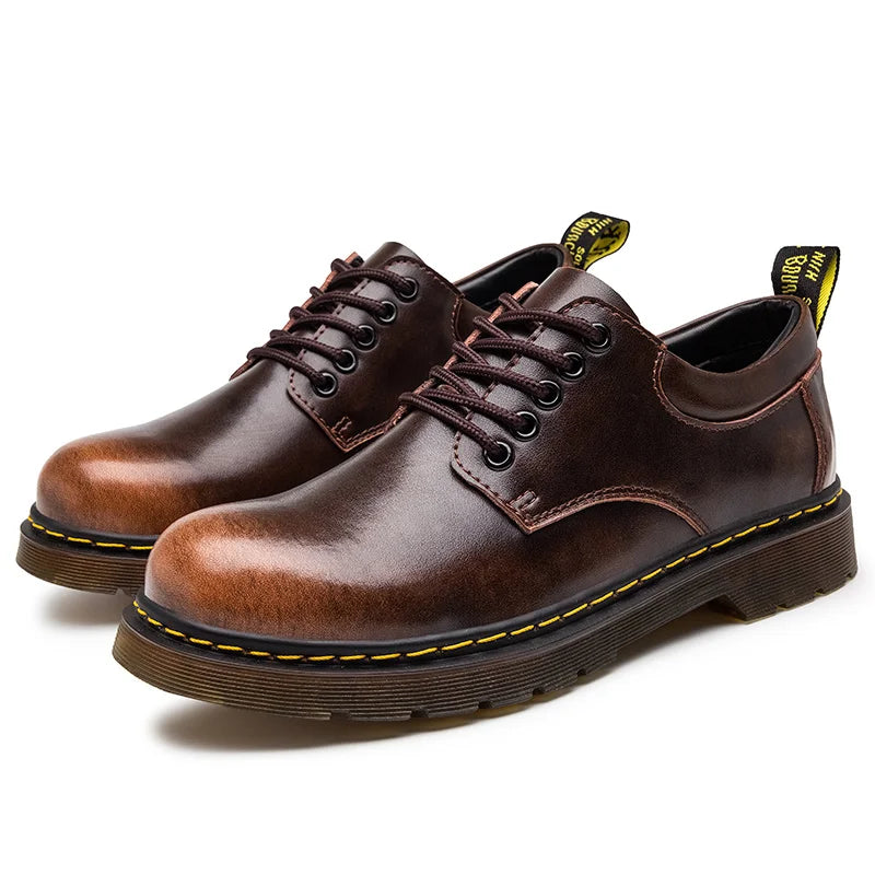 Onyx | Men's Cap-Toe Oxford Leather-Like Boots