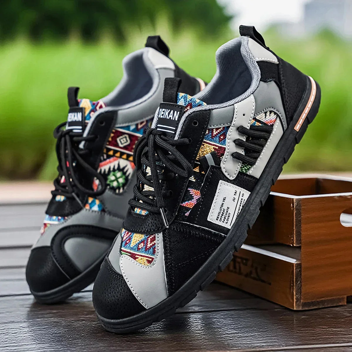 Gianluigi | Men's Retro Urban Outdoor Sneakers