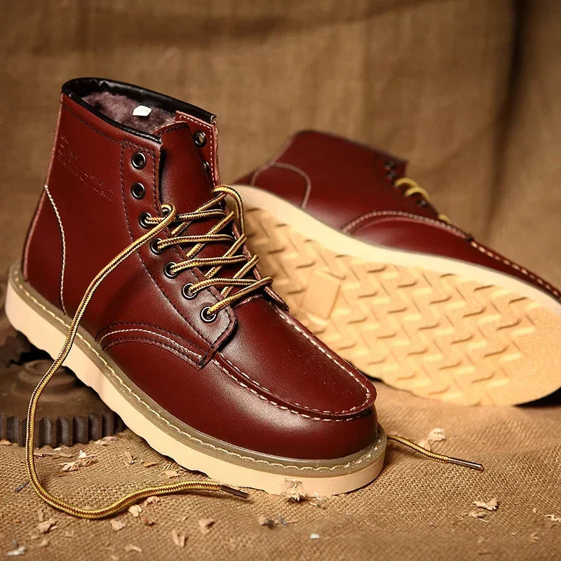 Müller | Men's Retro Leather-Like Boots