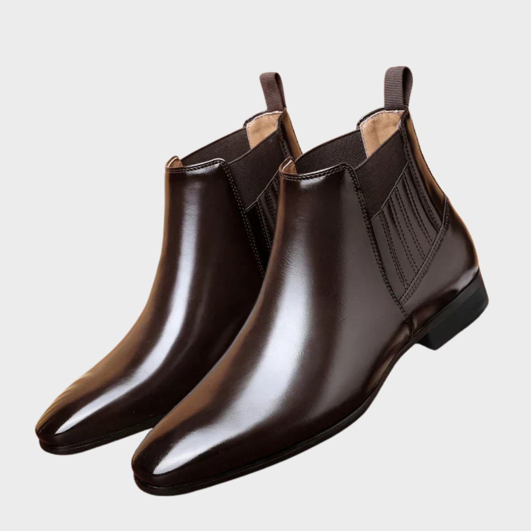 Laurent Monaco · Chic Leather-Like Boots