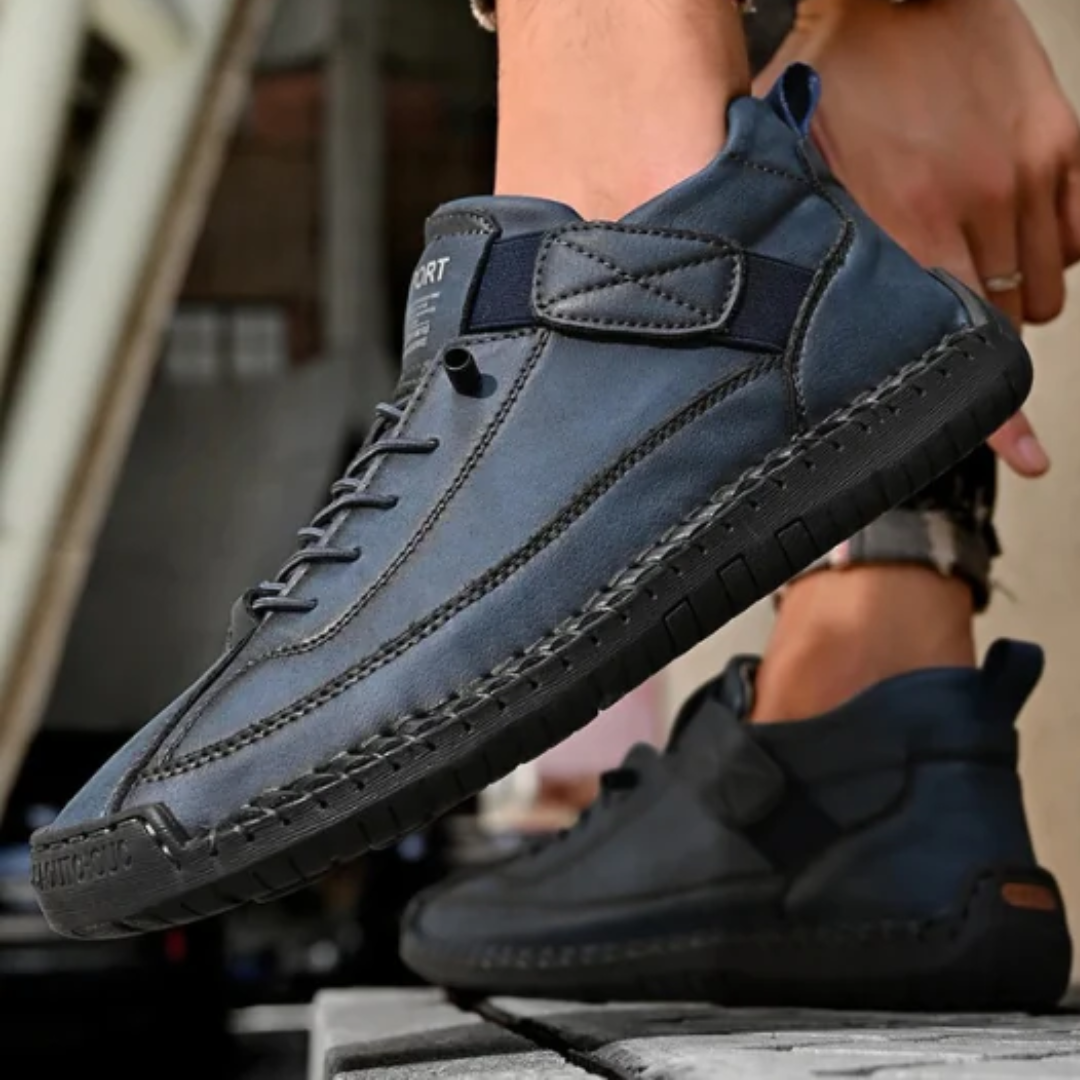 Marshall | Men's Orthopedic Leather-Like Shoes
