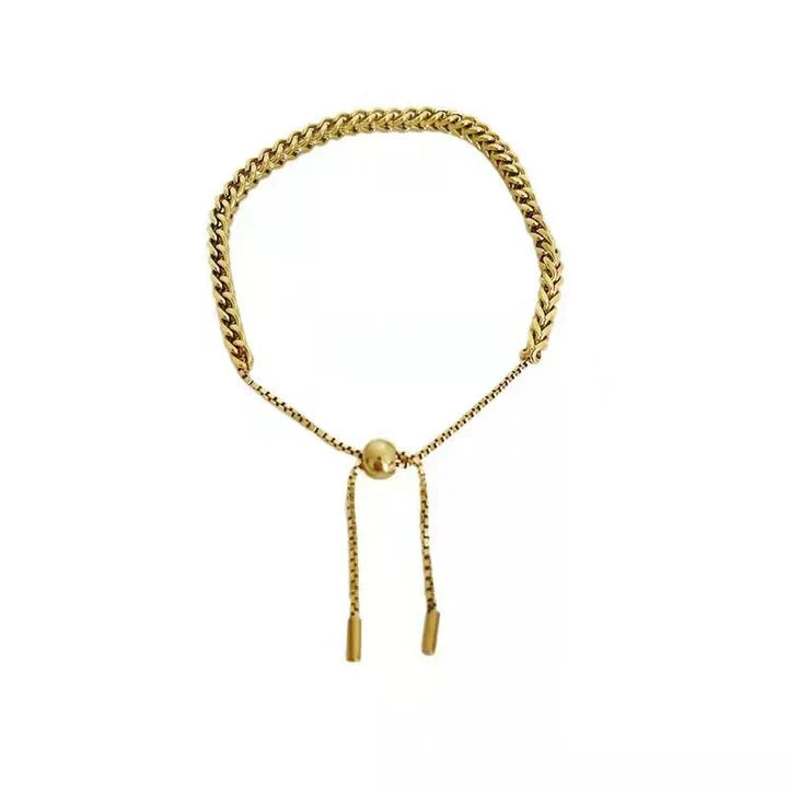 Gold Chain Bracelet - Lucetta Invicta Layering Bracelet