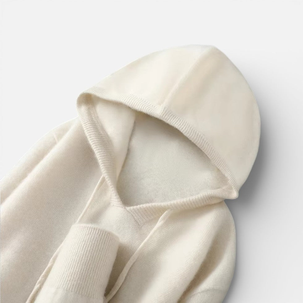 Women's Cashmere Hoodie Pullover
