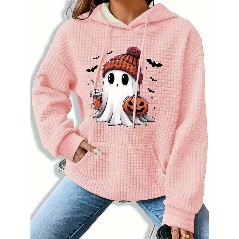 Women's Cozy Halloween Hoodie for Autumn