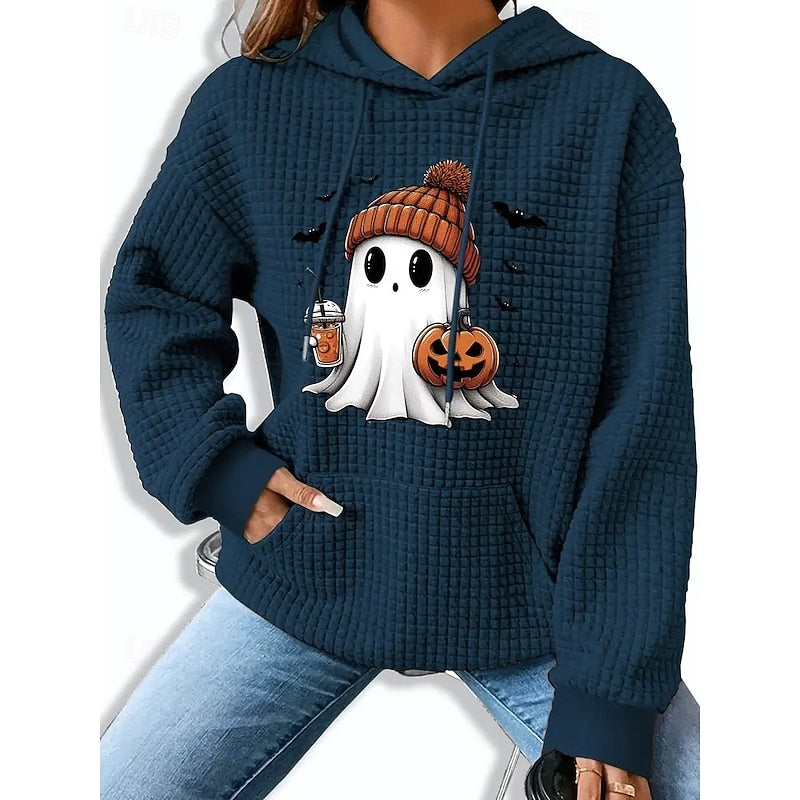 Women's Cozy Halloween Hoodie for Autumn