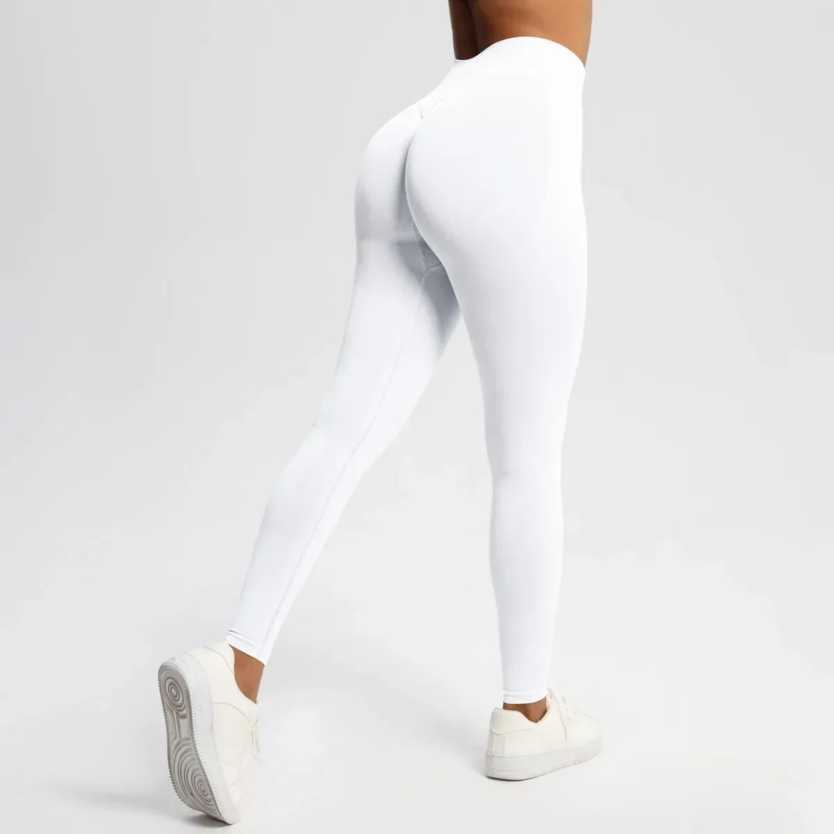Women's Push-Up Low-Rise Seamless Yoga Leggings for Fitness