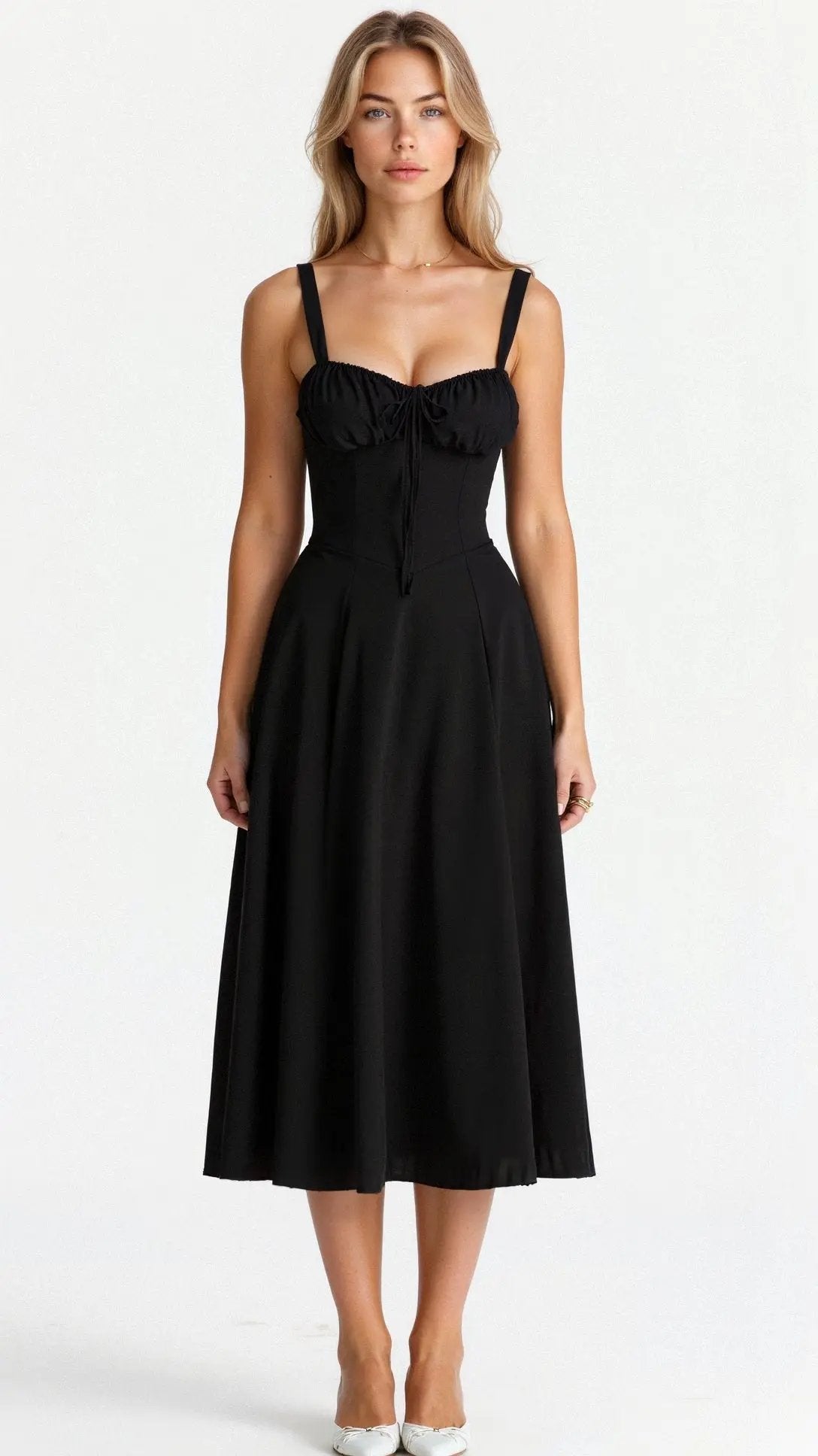 Women's Sleeveless Midi Dress – Effortless Summer Style & Comfort