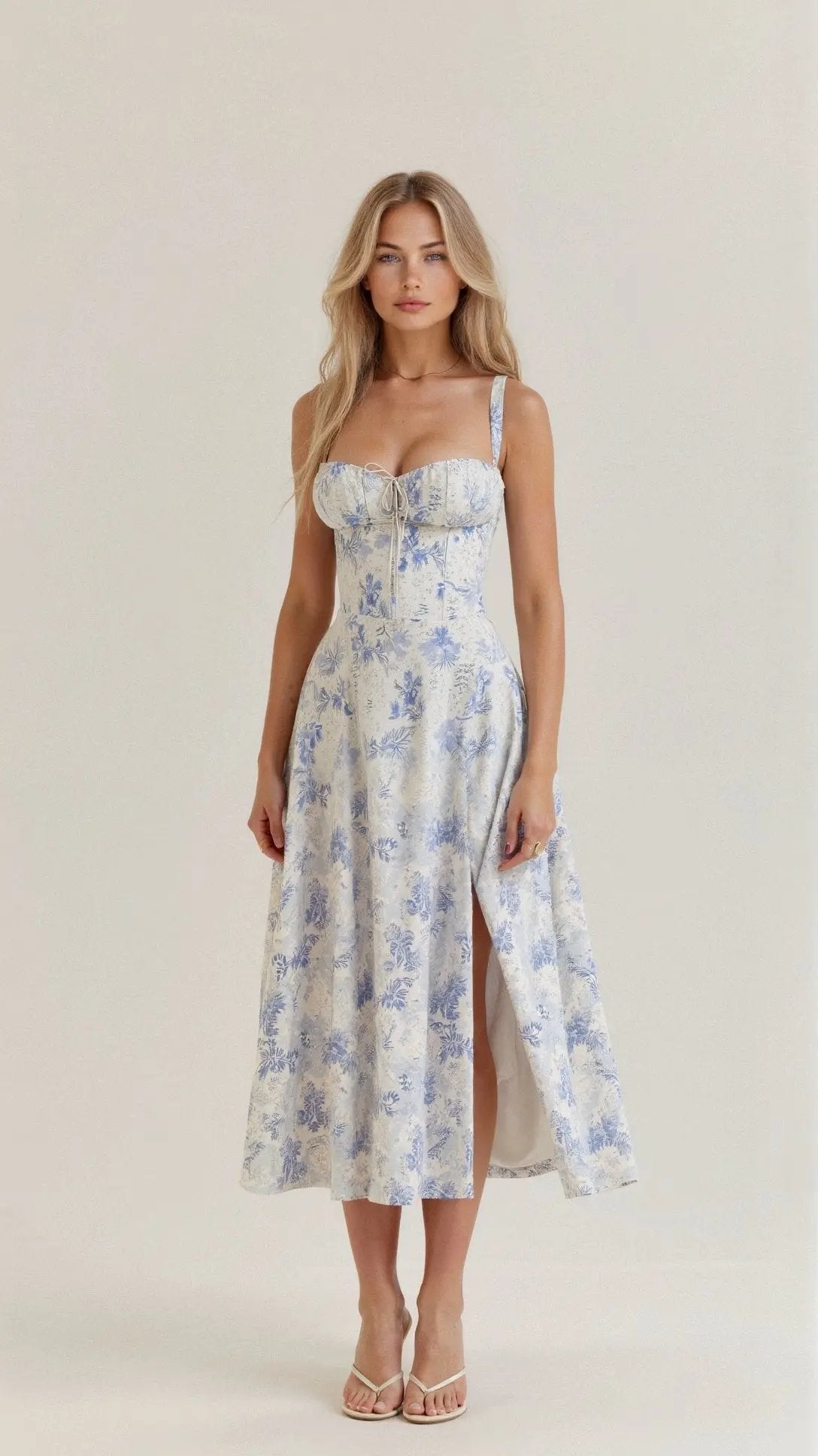 Women's Sleeveless Midi Dress – Effortless Summer Style & Comfort