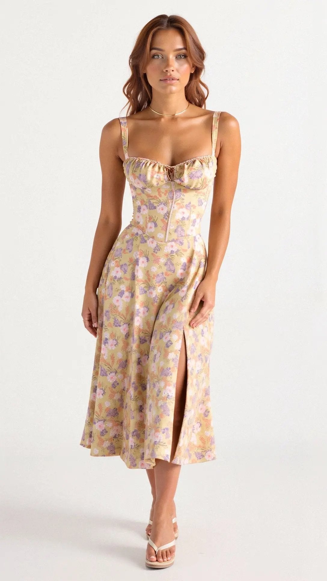 Women's Sleeveless Midi Dress – Effortless Summer Style & Comfort