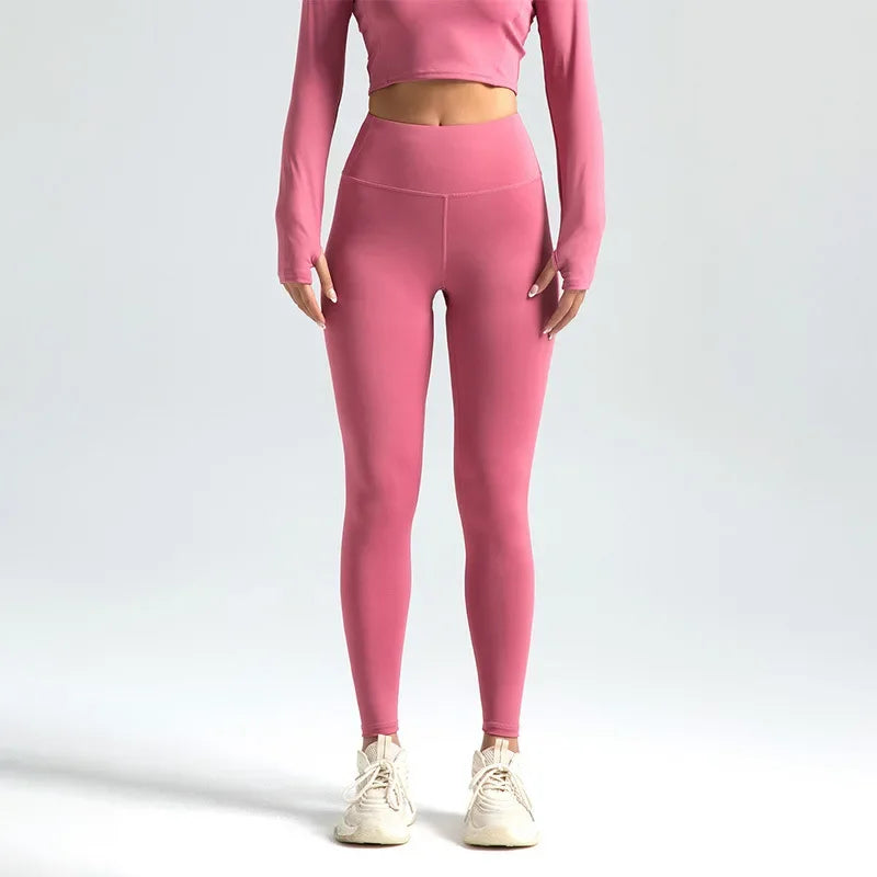Women's Y2K High Waist Seamless Booty Lifting Gym Leggings