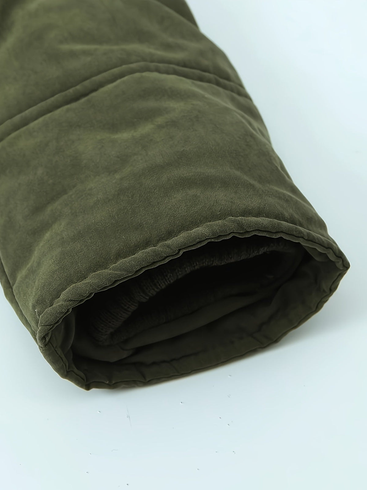 Women's Parka with Hood and Button Front | Drawstring, Pockets | For Winter | Size S-XL | Black, Fern Green