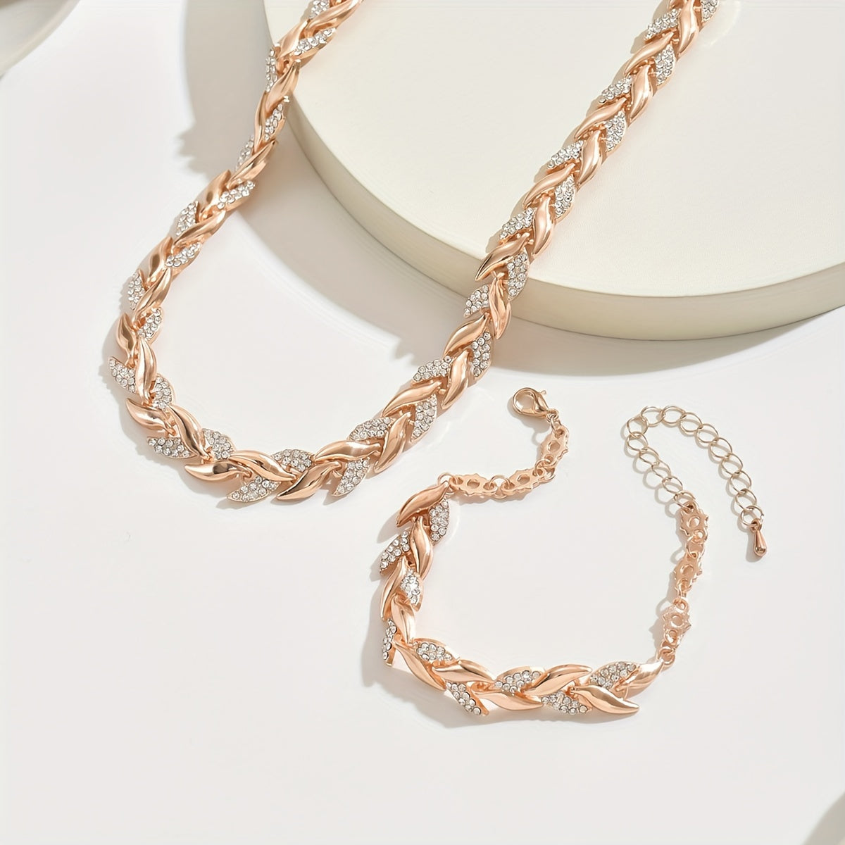 Mermaid Tail | Crystal Jewelry Set