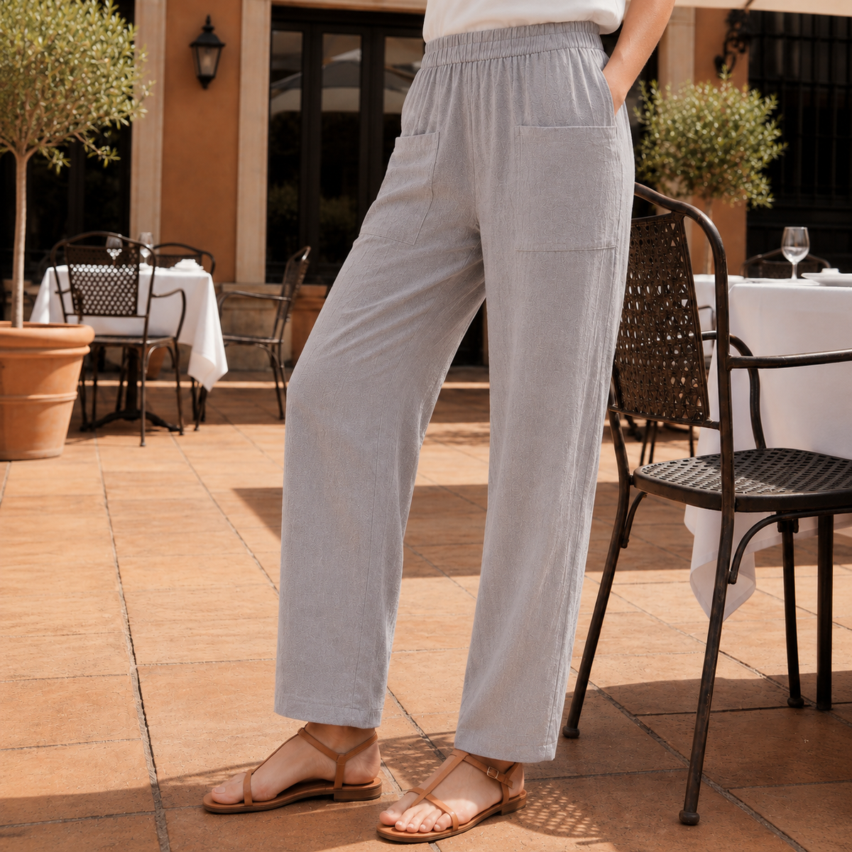 Eze Relaxed Linen Pants