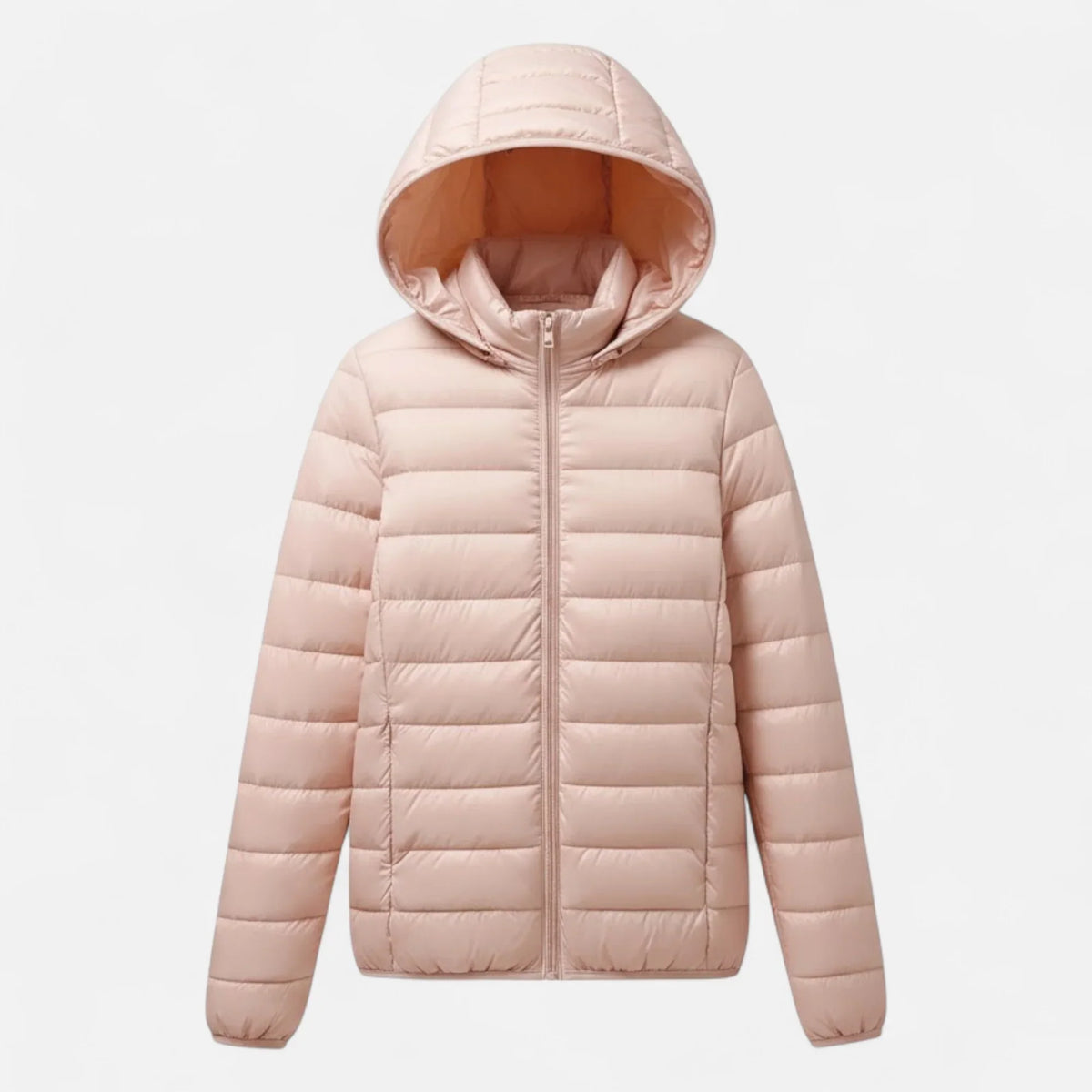 Agnes | Women's Lightweight Hooded Puffer Jacket with Zip Pockets