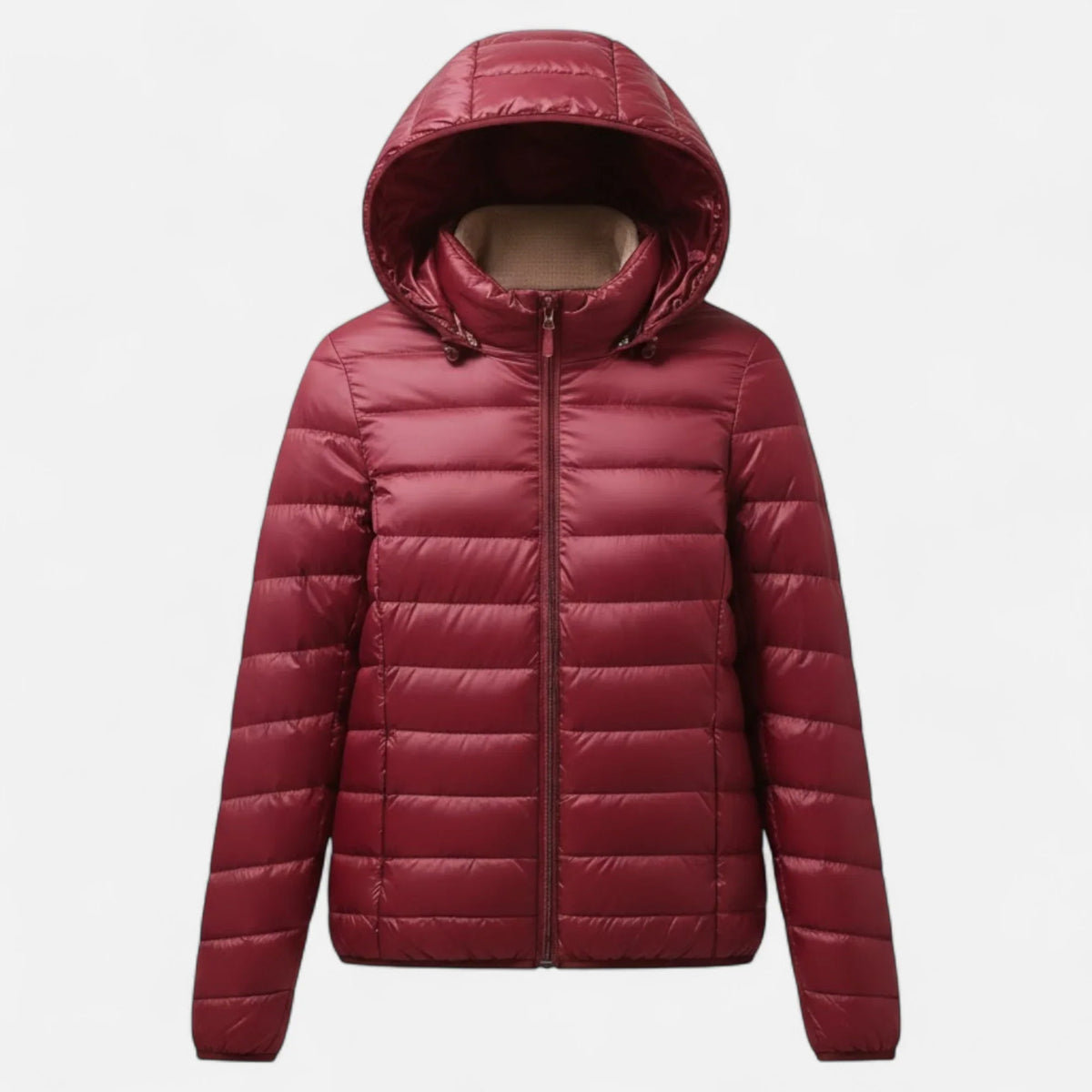Agnes | Women's Lightweight Hooded Puffer Jacket with Zip Pockets
