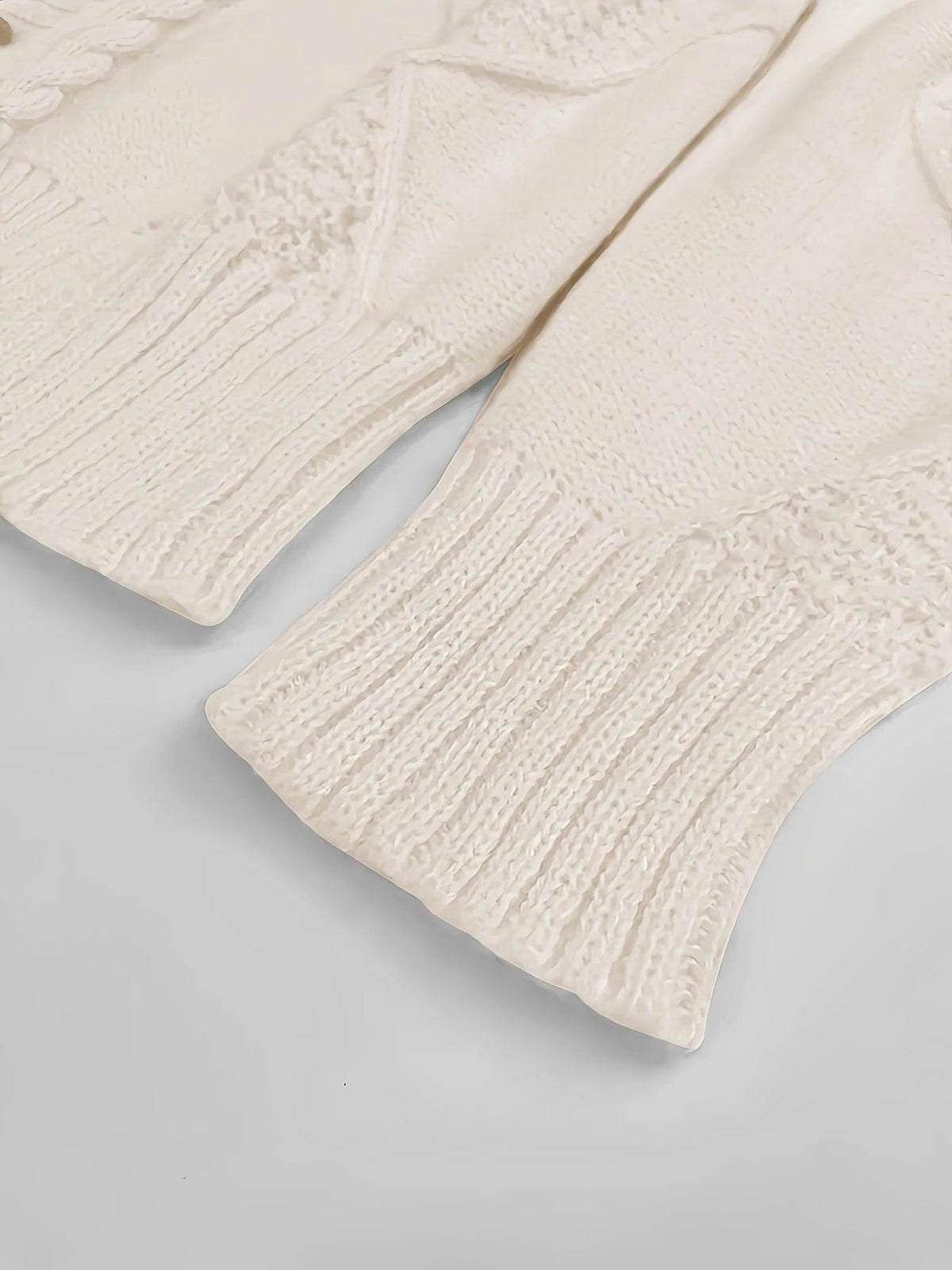Aisha | Cable Knit Button Cardigan for Women