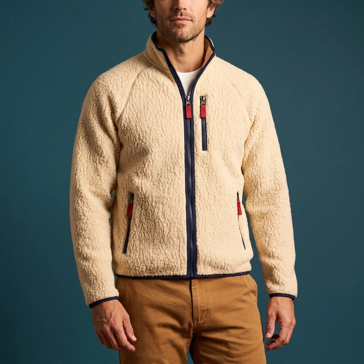 Alden Sherpa Fleece Zip Jacket