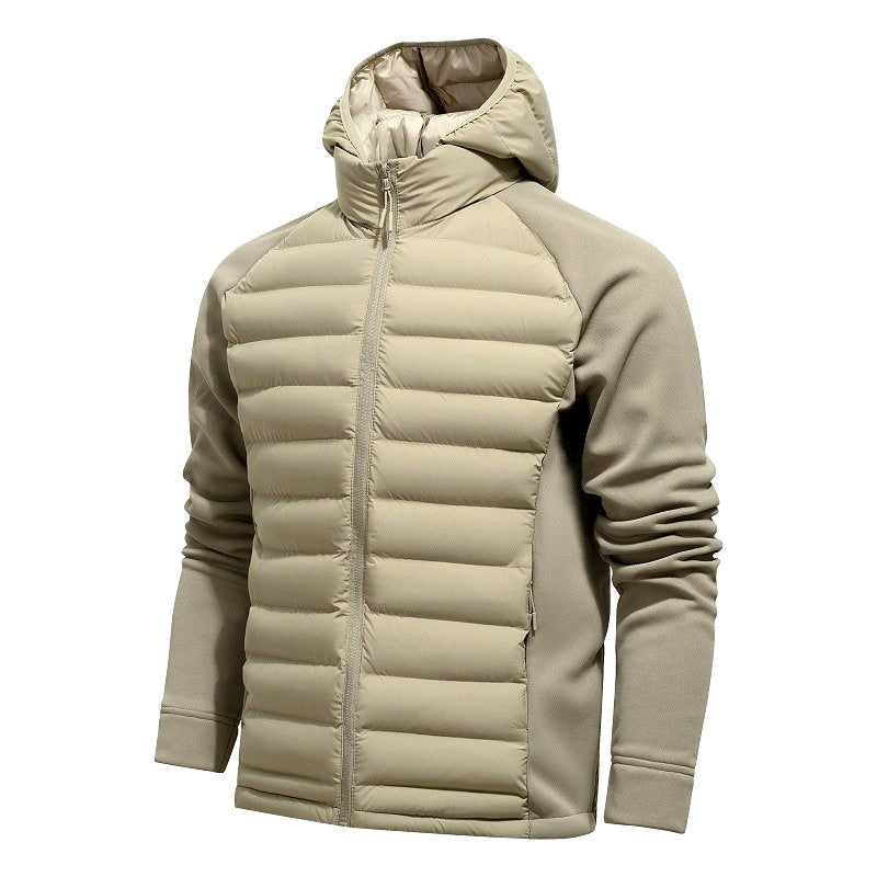 Alexander - Men's Hooded Quilted Puffer Jacket