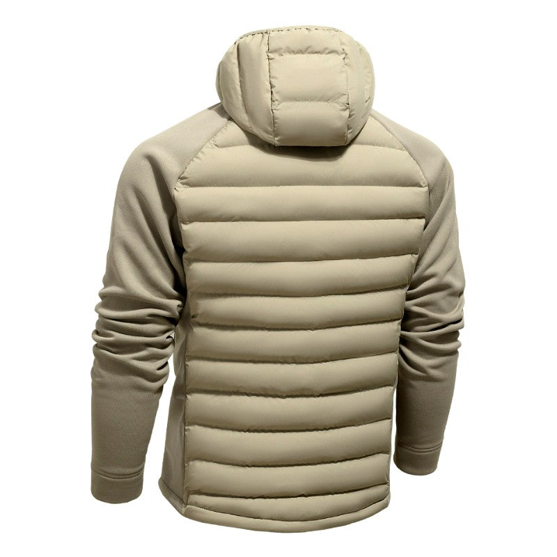 Alexander - Men's Hooded Quilted Puffer Jacket