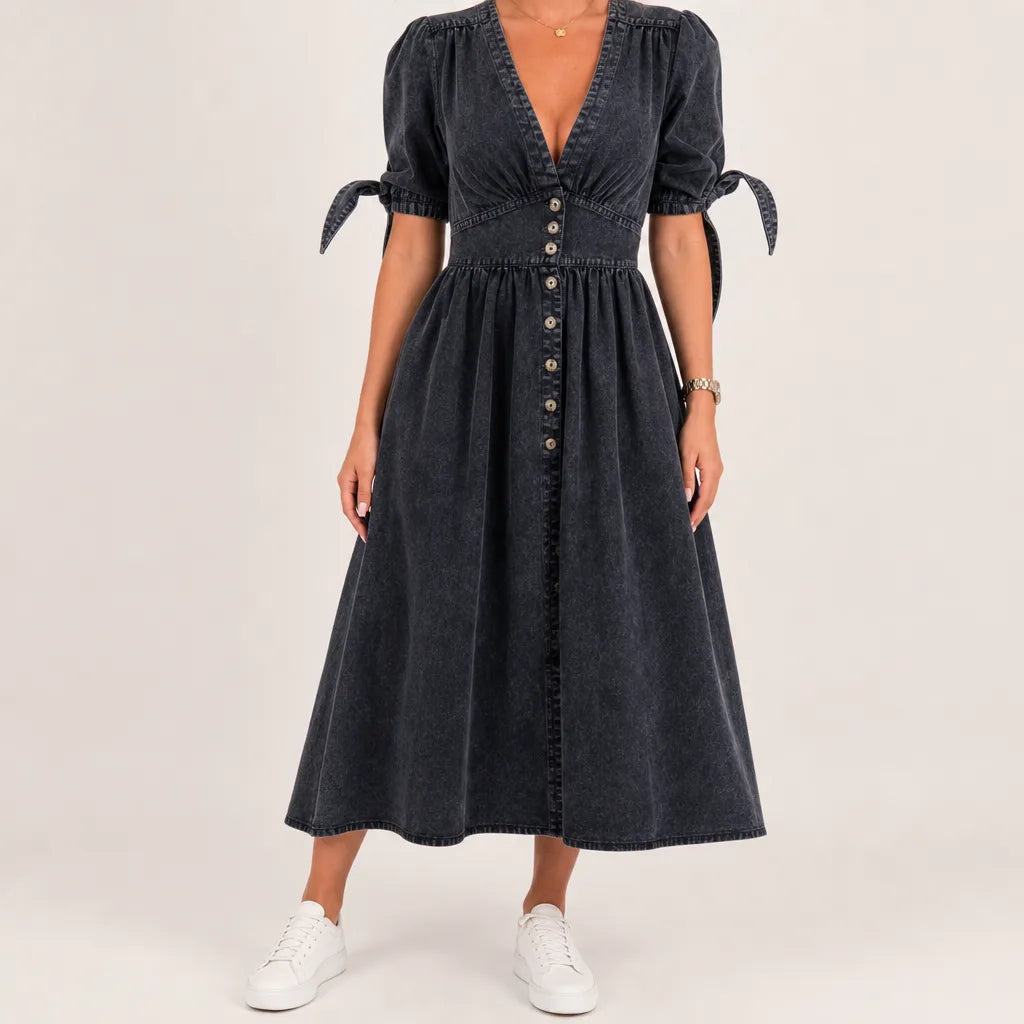 Alice | Women's Denim Shirt Dress