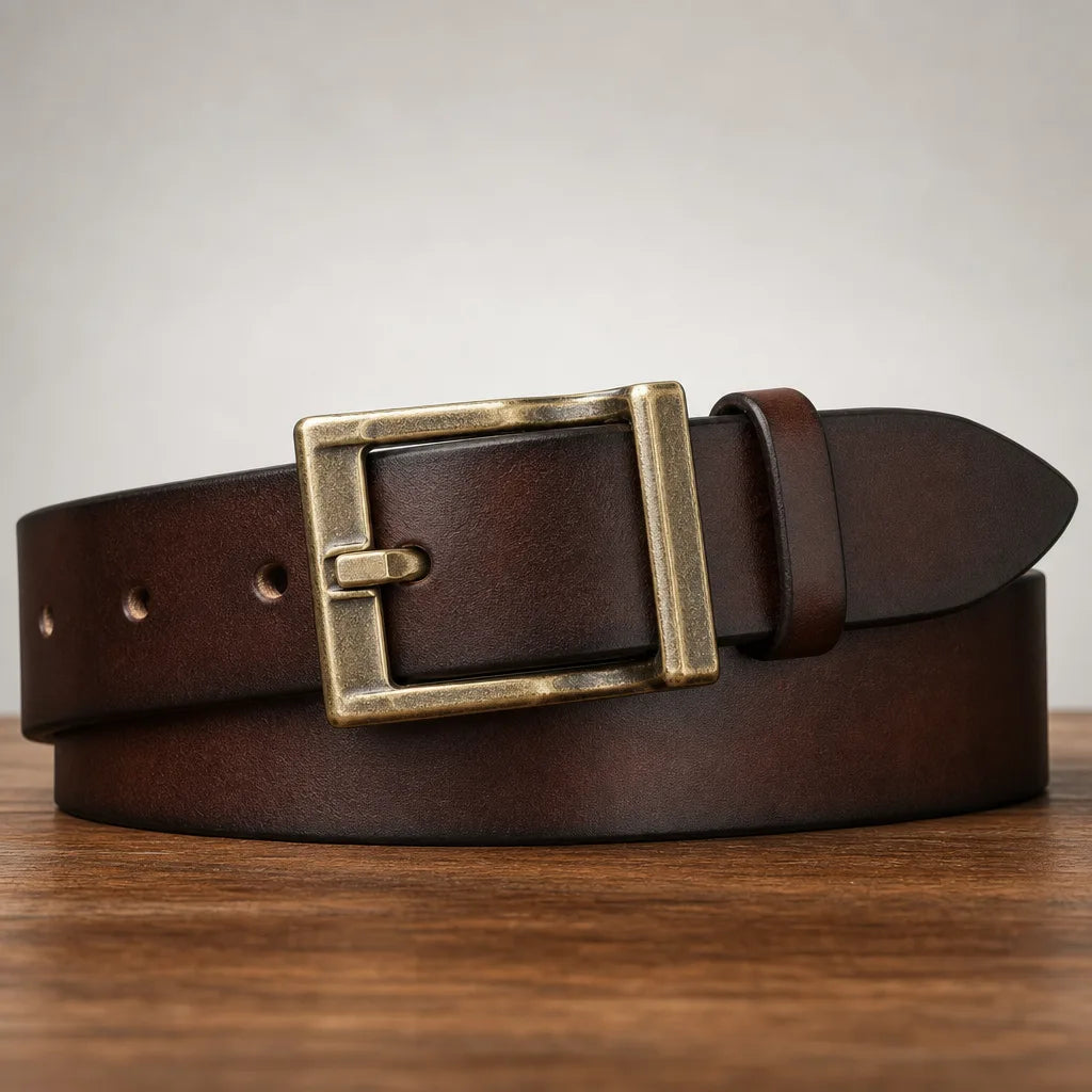 Alistair | Men's Leather Buckle Belts
