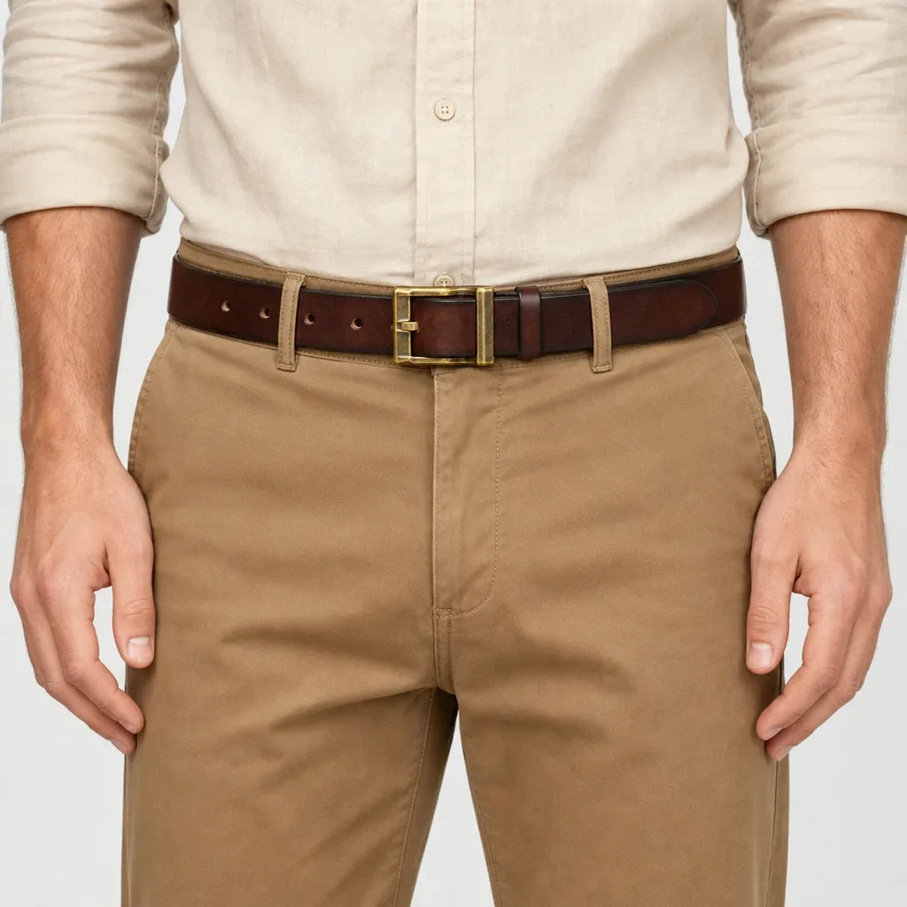 Alistair | Men's Leather Buckle Belts
