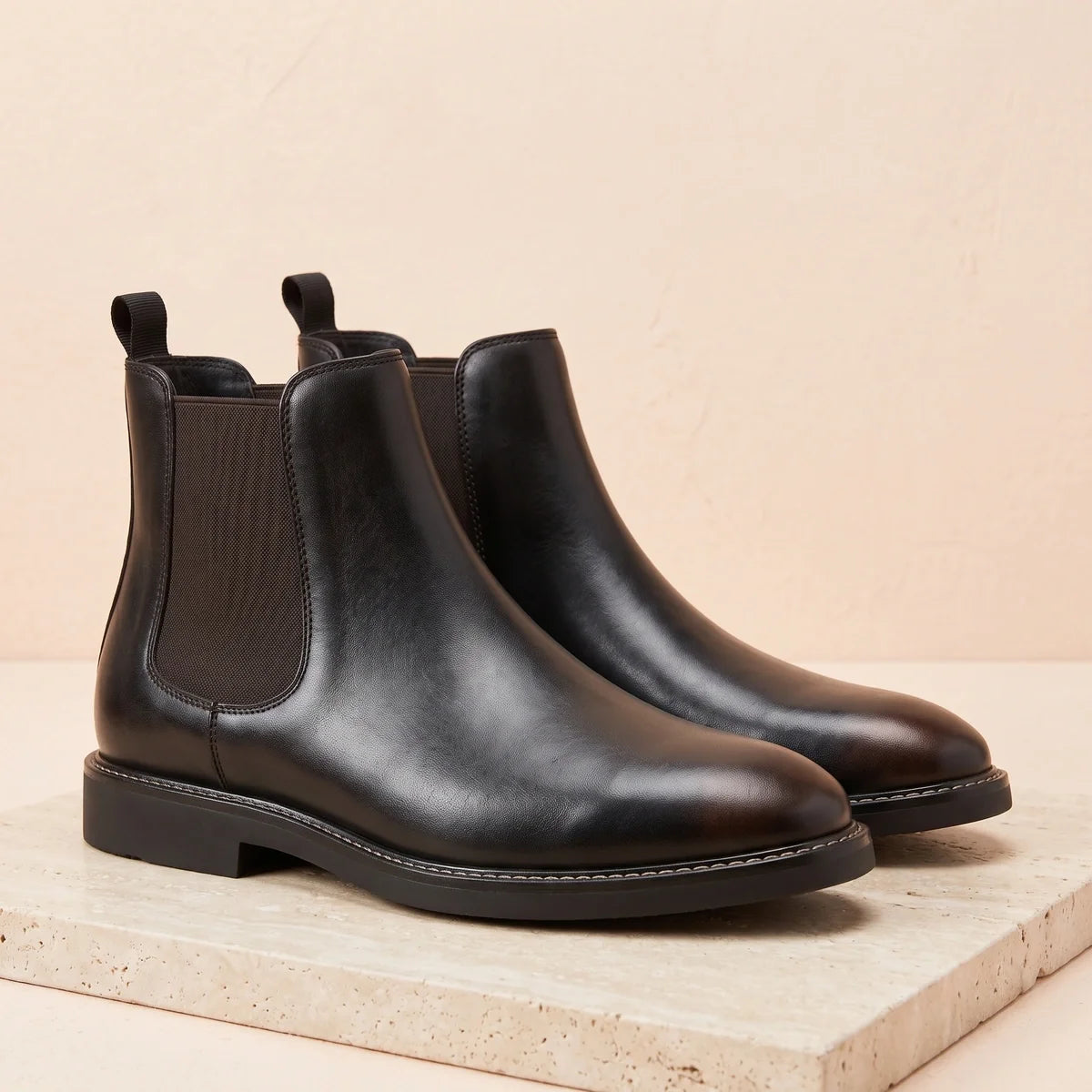 Amadeus Waterproof Pull Tab Chelsea Boots