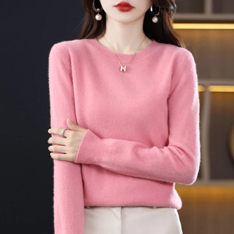 Ancelin | Cashmere Knitted Sweater for Women