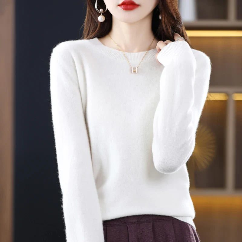 Ancelin | Cashmere Knitted Sweater for Women