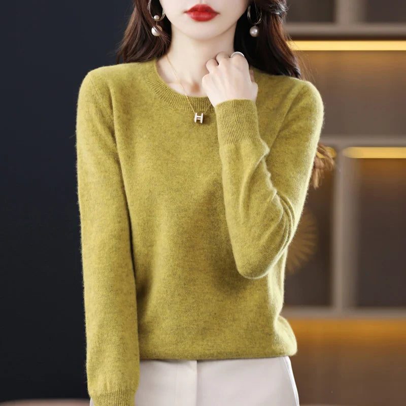 Ancelin | Cashmere Knitted Sweater for Women
