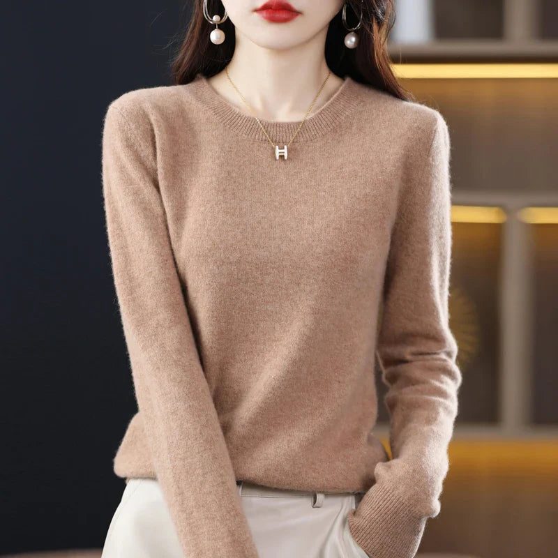 Ancelin | Cashmere Knitted Sweater for Women