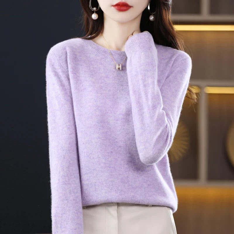 Ancelin | Cashmere Knitted Sweater for Women