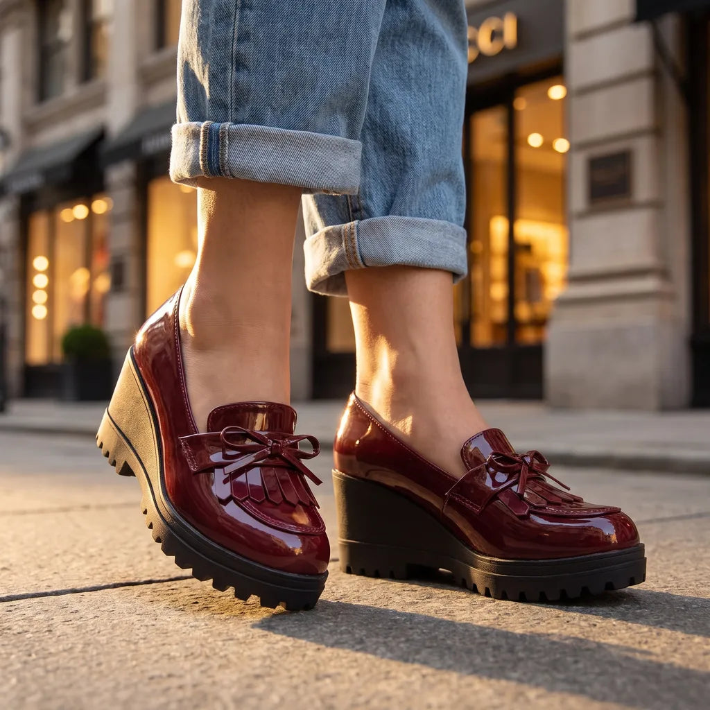Anya | Women's Orthopedic Platform Loafers