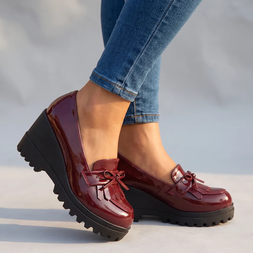 Anya | Women's Orthopedic Platform Loafers