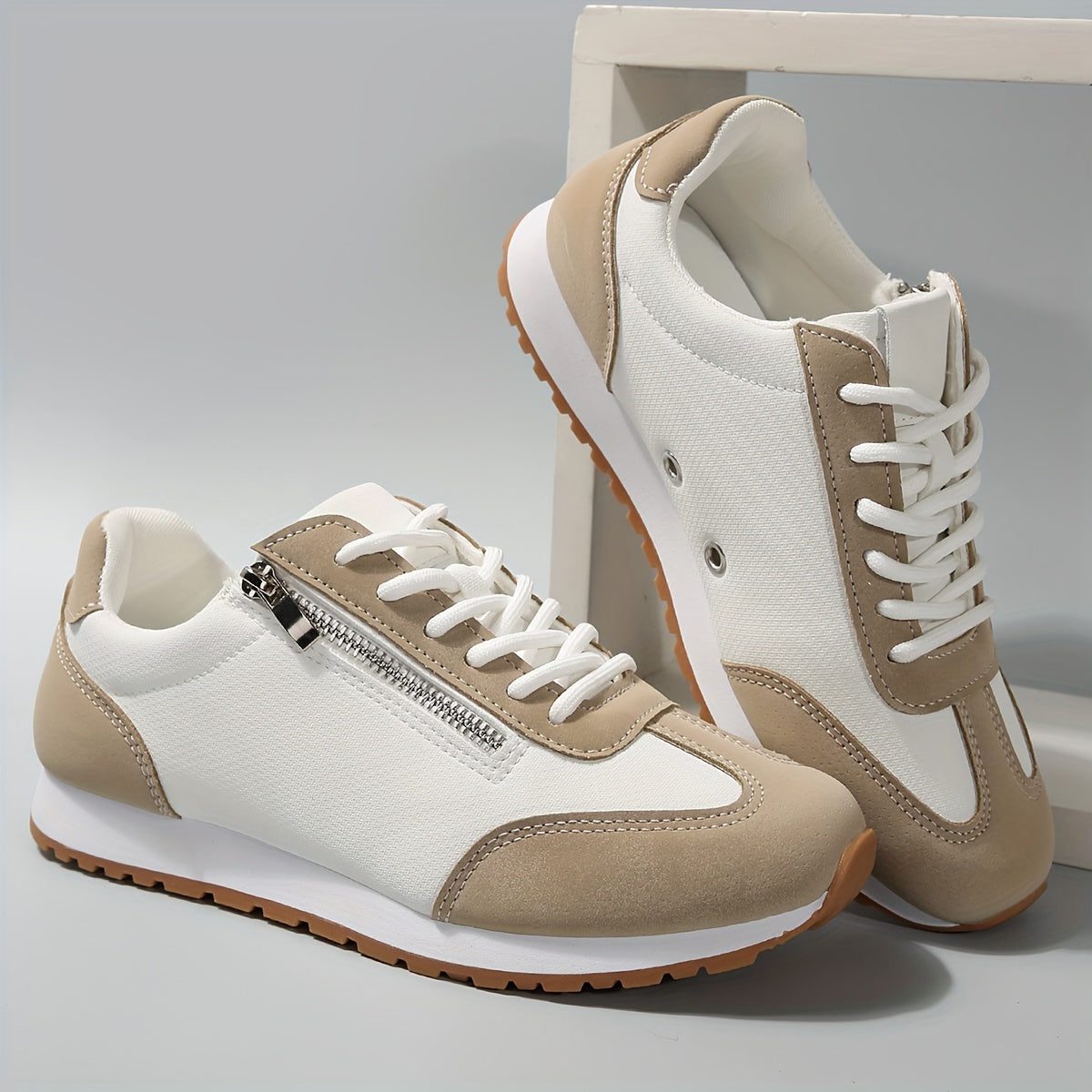 Aurelia | Canvas Lace-Up Sneakers for Women