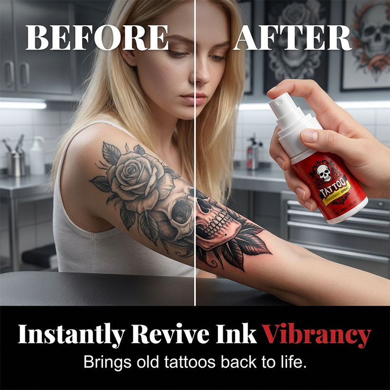 Tattoo Hydration Mist for Bold, Vibrant Ink Every Day