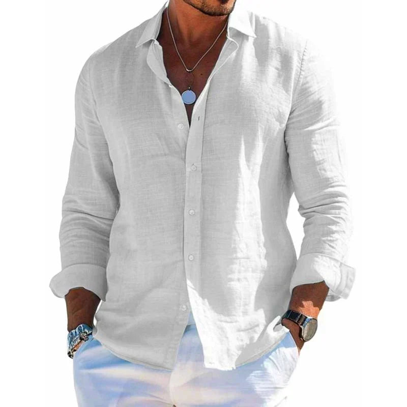 Cameron | Men's Elegant Shirt Made of Breathable Fabric