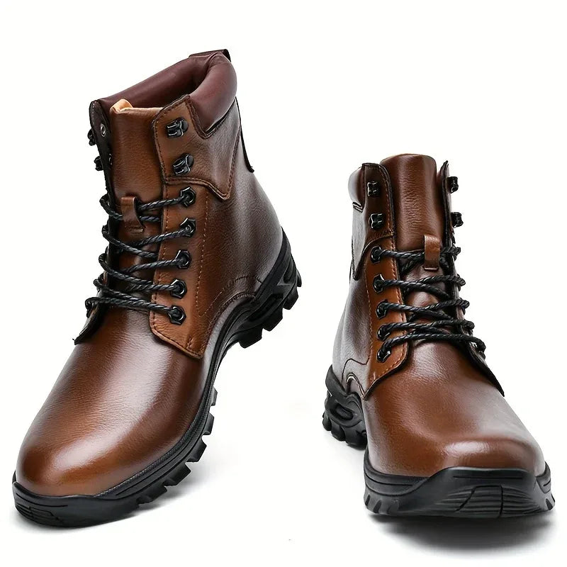 Badger | Men's Waterproof Leather Ankle Boots