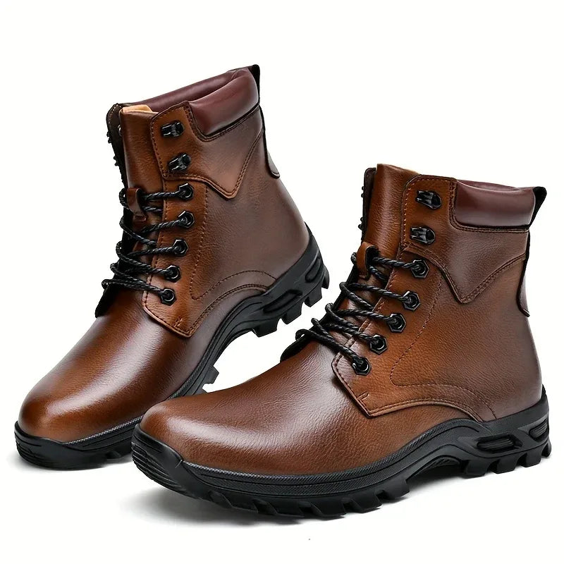 Badger | Men's Waterproof Leather Ankle Boots