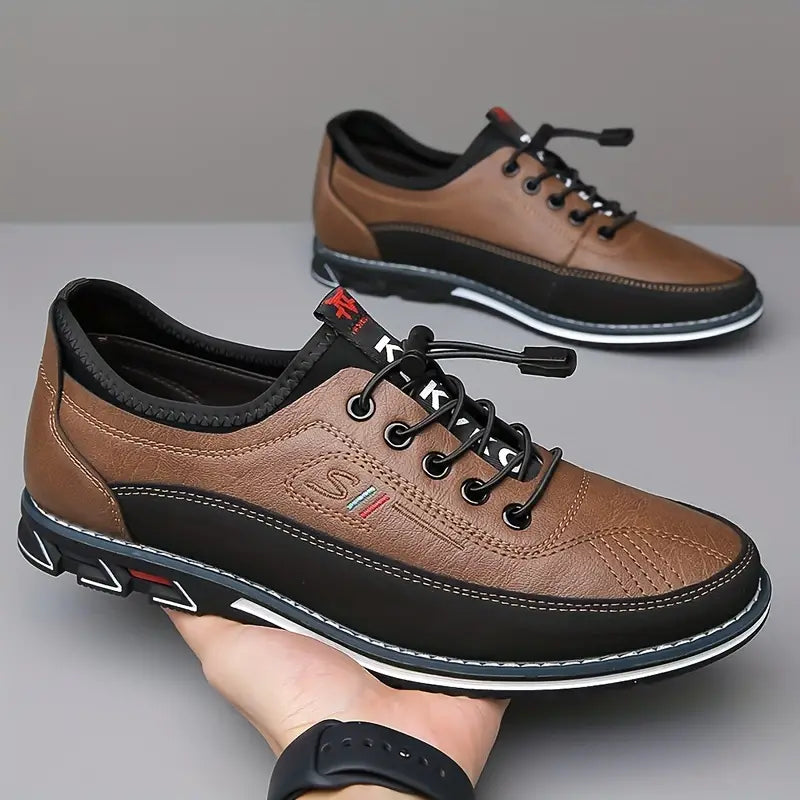 Mauro | Classic Men's Leather-Like Oxford Shoes