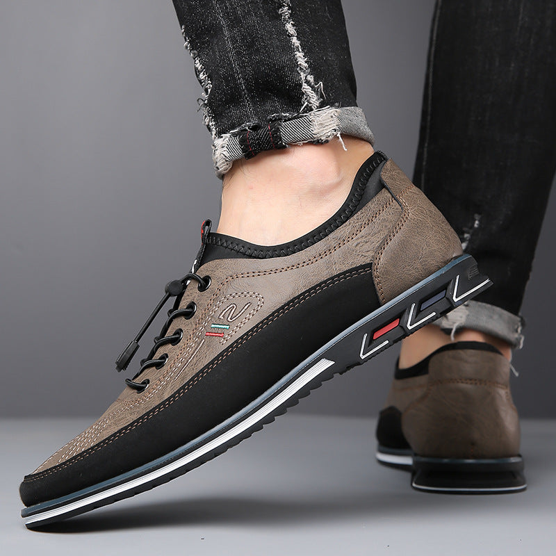 Mauro | Classic Men's Leather-Like Oxford Shoes