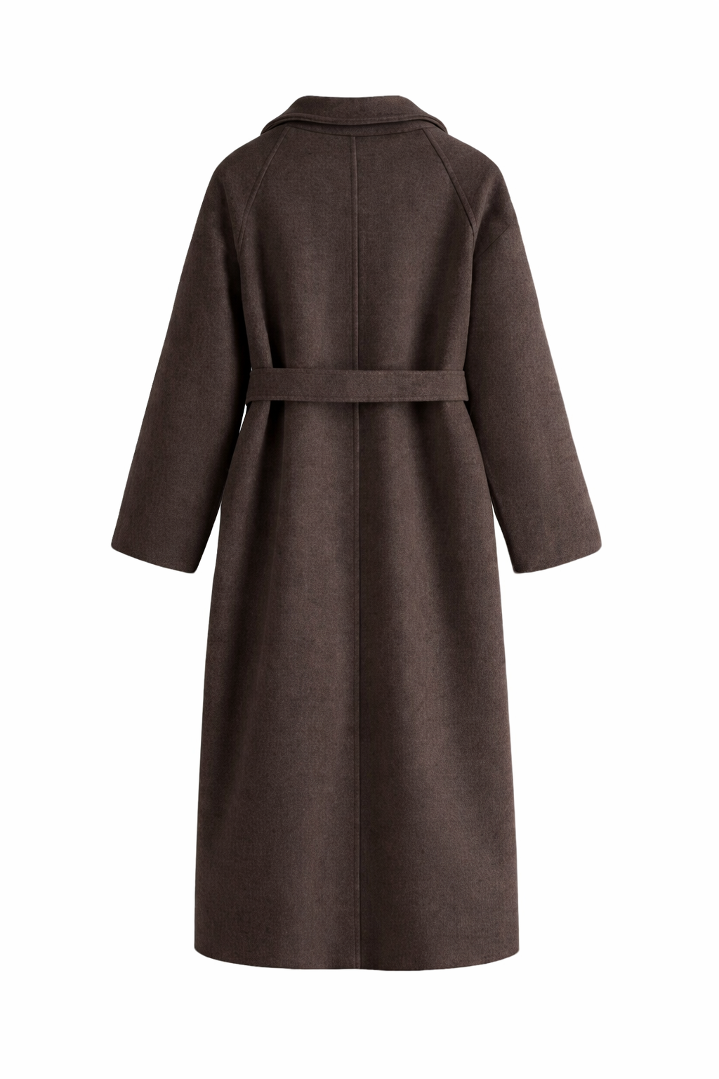 Caith – Elegant Belted Long Coat
