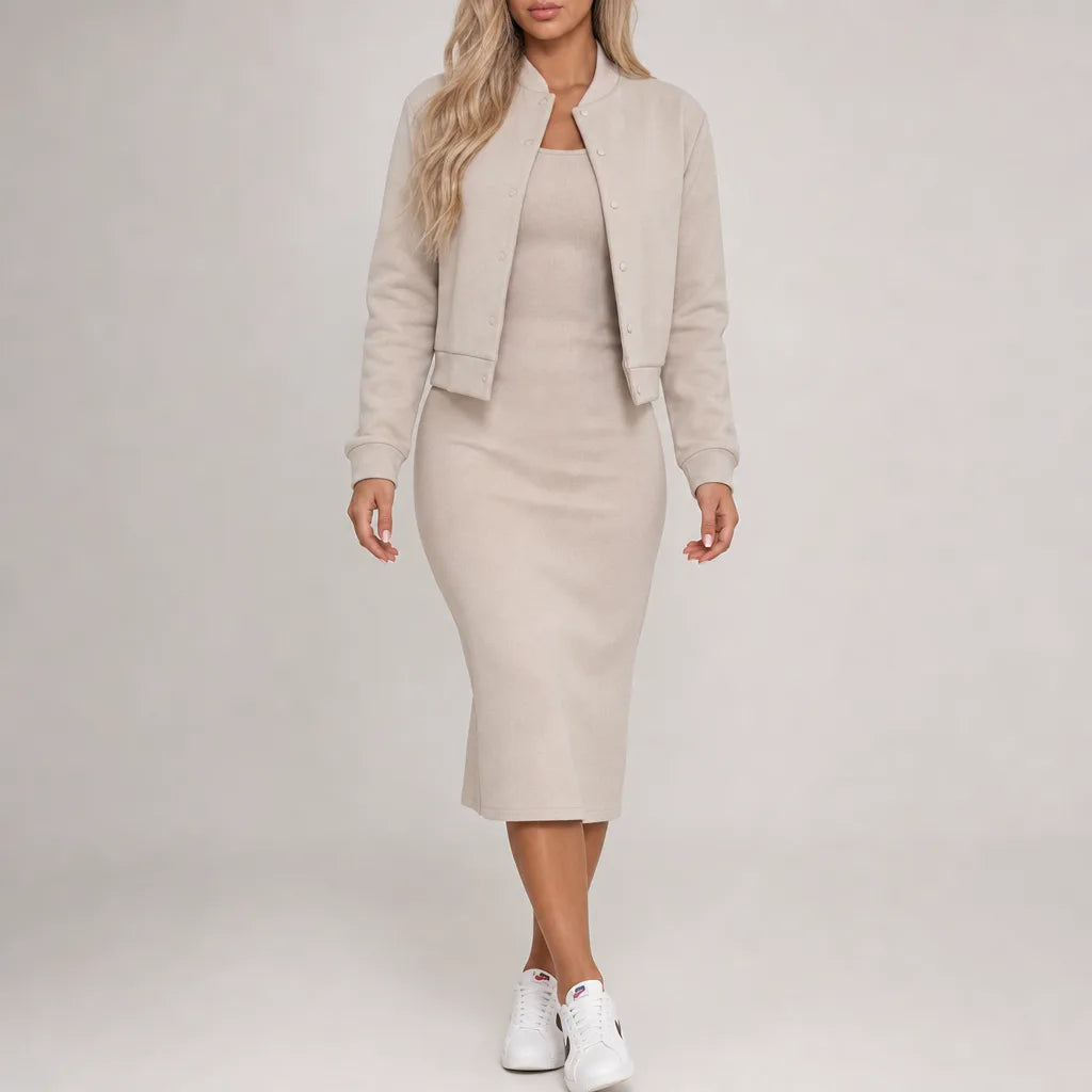 Beatrix | Women's Knit Cardigan Sweater Set