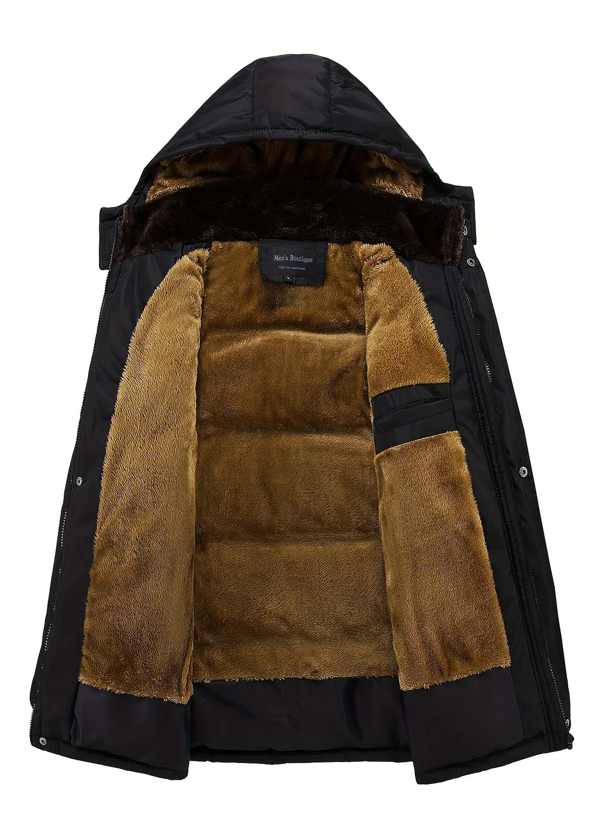 Benjamin | Men's Fleece Lined Thermal Coat