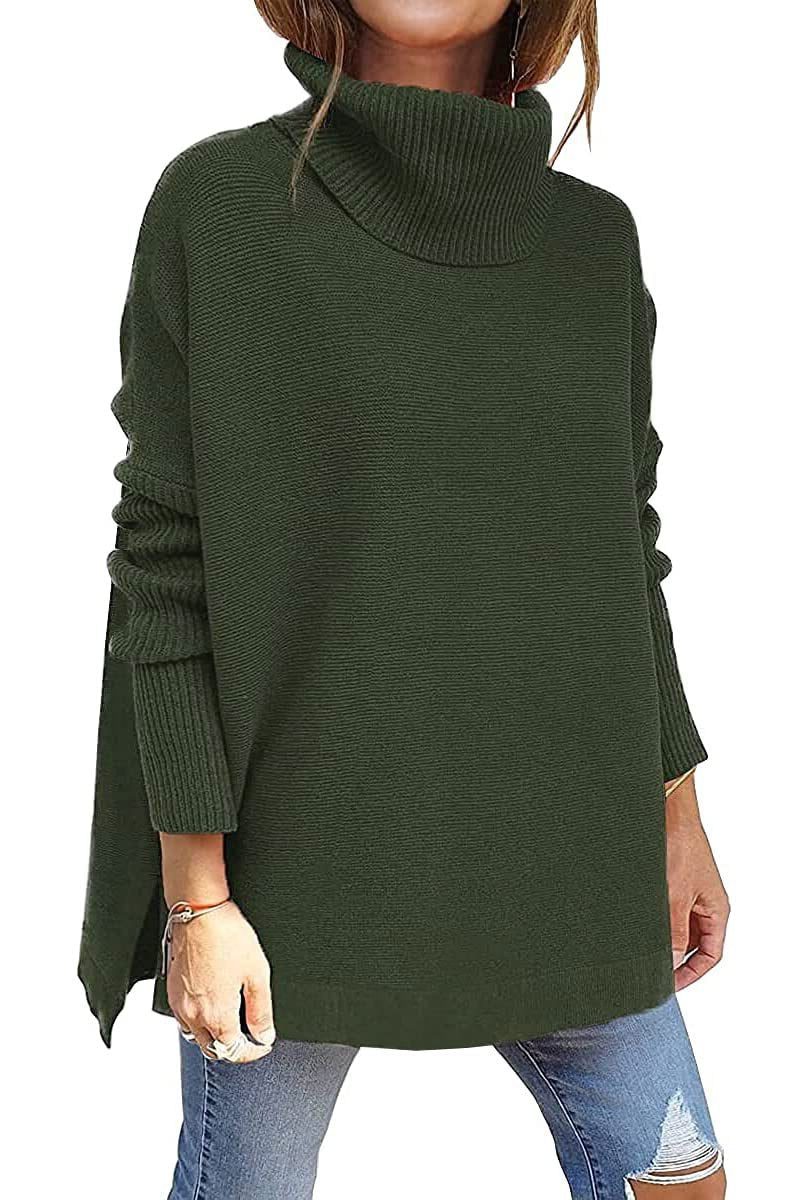 Beryl | Ribbed Knit Turtleneck Sweater for Women