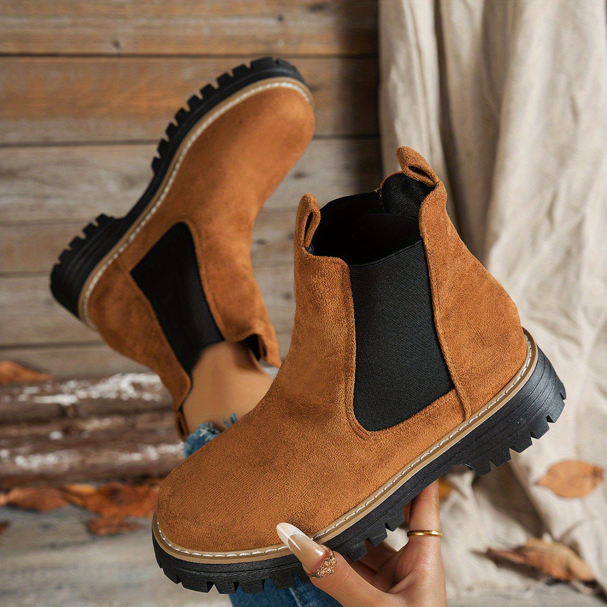 Women's Ankle Boots | Size 5.5-12 | Beige, Black, Grey, Green, Dark Brown