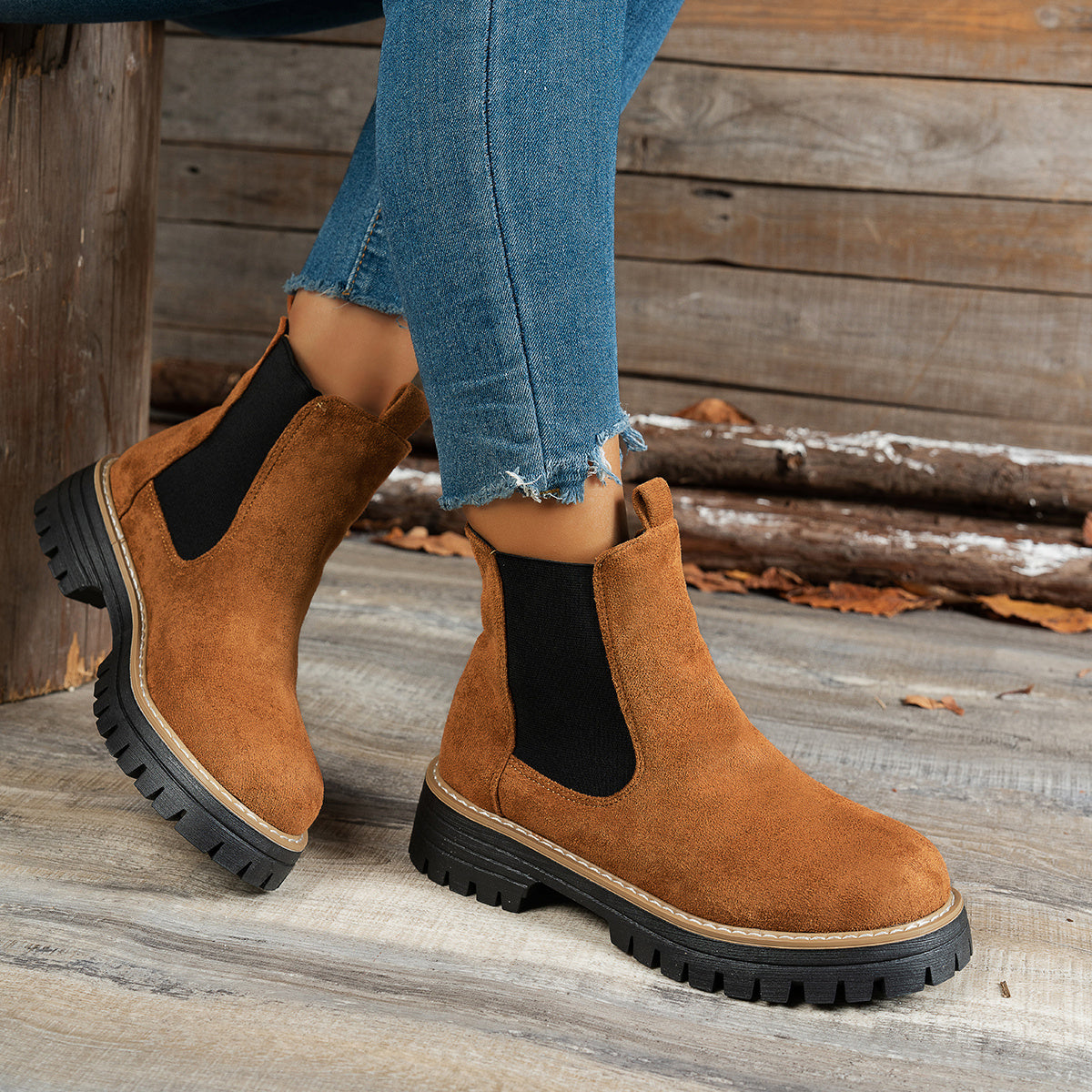 Women's Ankle Boots | Size 5.5-12 | Beige, Black, Grey, Green, Dark Brown